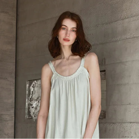Robe Lola en Lin & Viscose avec dos nu