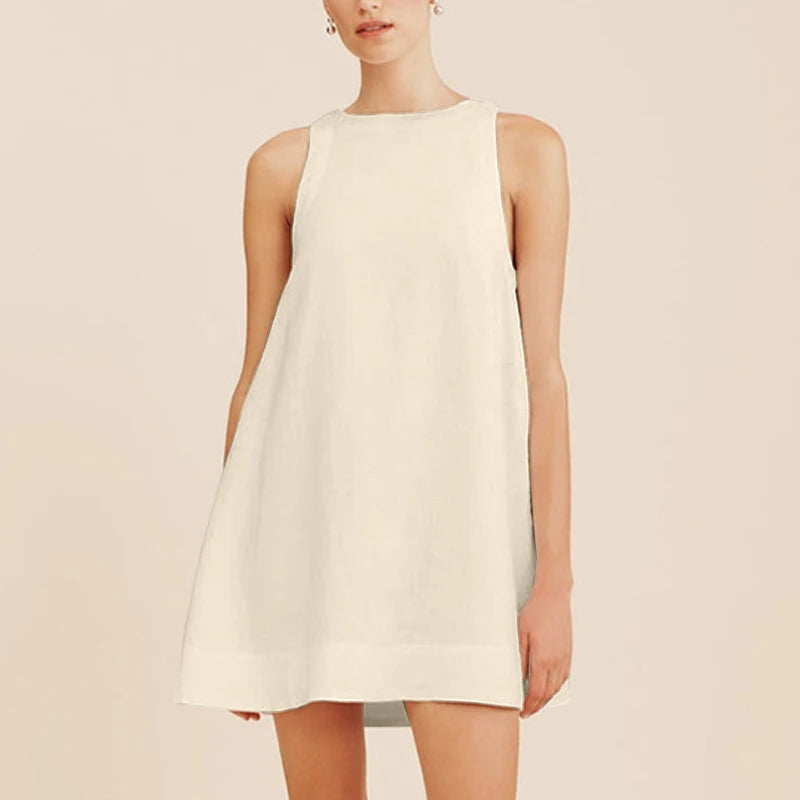Mini robe Chloé en Coton & Lin
