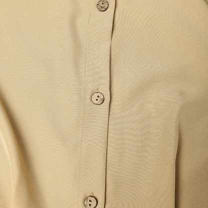Robe Longue Fluide Boutonnée