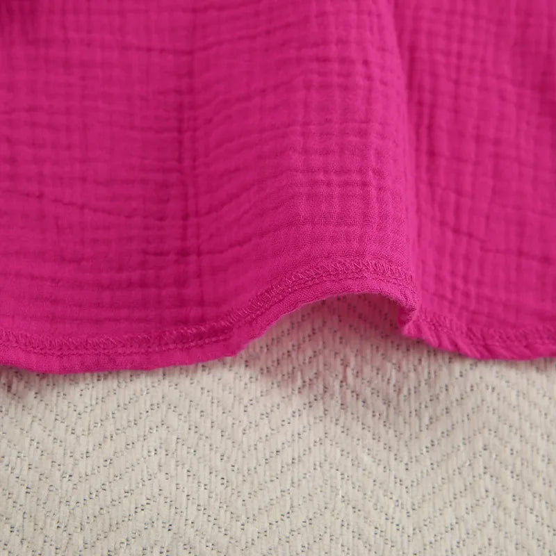 Robe Lina en mousseline de Coton & La douceur bohème intemporelle