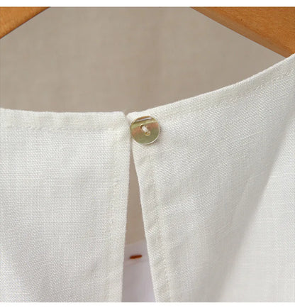 Robe Inès en Lin & Lyocell l'élégance naturelle avec Poches