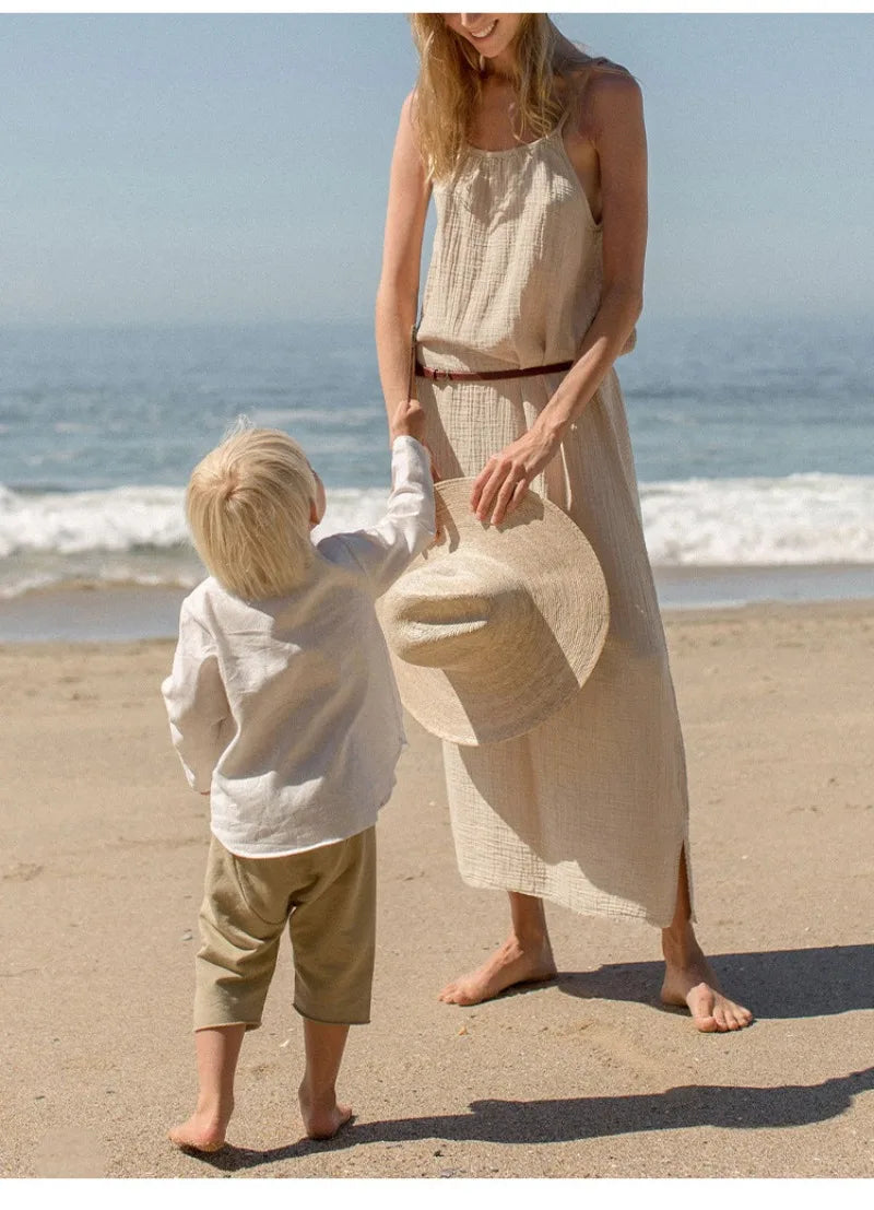 Robe Chloé en Mousseline de Coton
