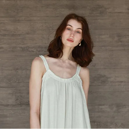 Robe Lola en Lin & Viscose avec dos nu