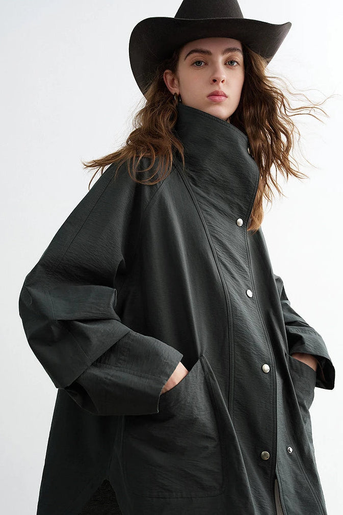 La Veste Légère Utilitaire & Texture Froissée
