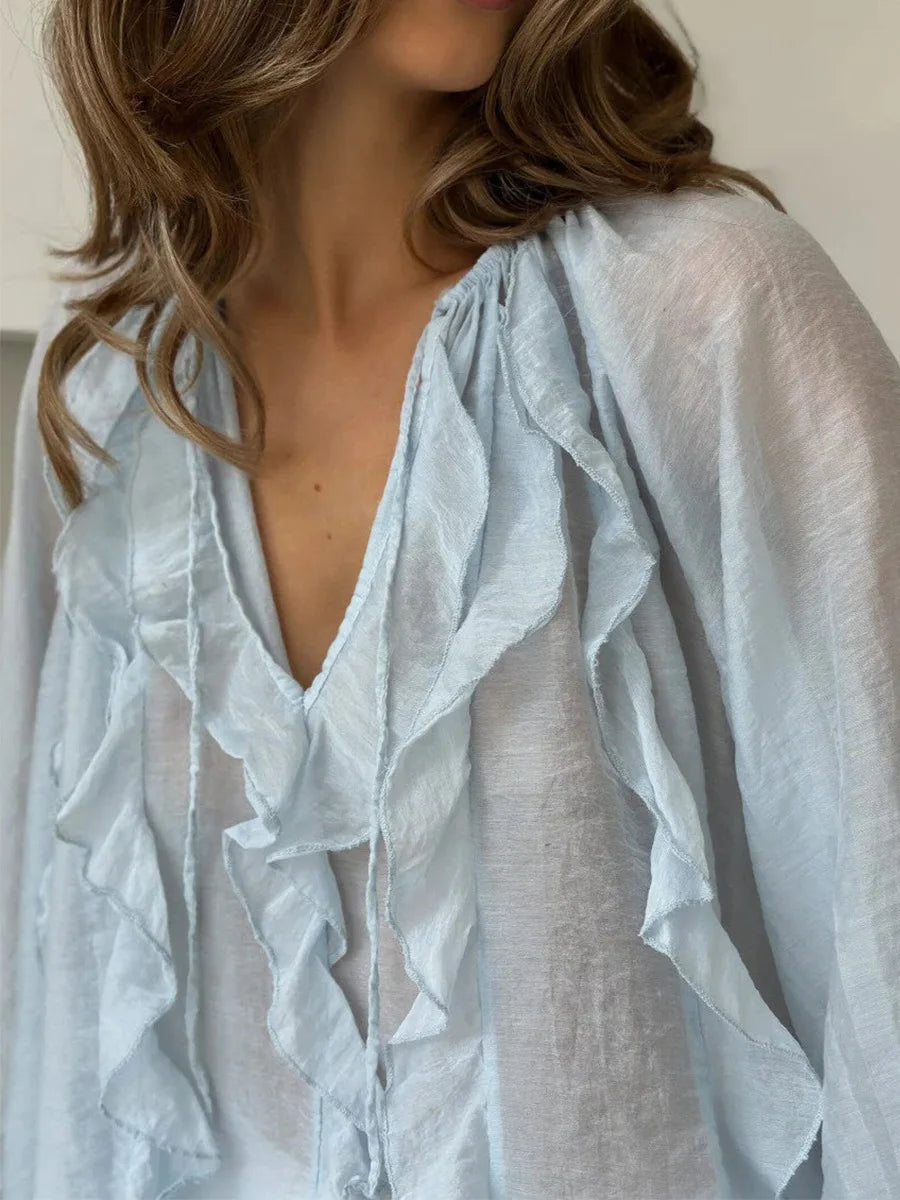 Chemisier Amandine & Poésie de Voile