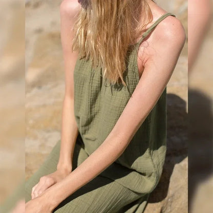 Robe Chloé en Mousseline de Coton