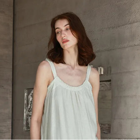 Robe Lola en Lin & Viscose avec dos nu
