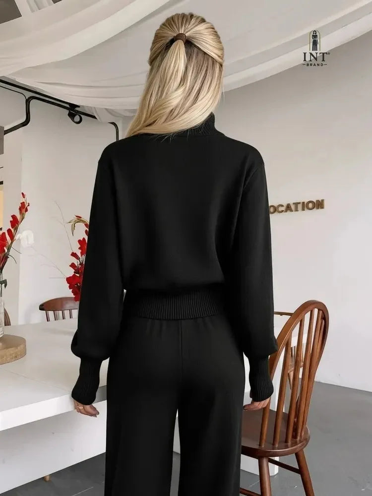 L'Ensemble Maille & Pantalon Fluide