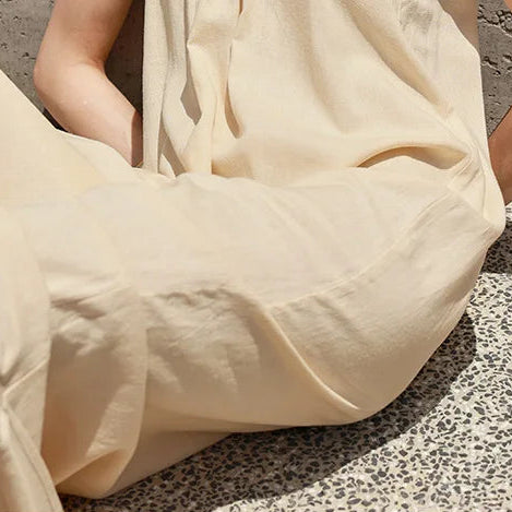 Robe Lola en Lin & Viscose avec dos nu