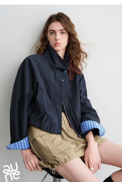 La Veste Courte en Coton Flammé⎮Chic Urbain