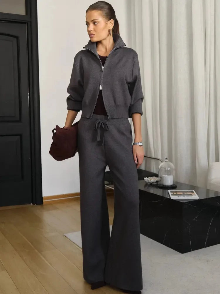 L'Ensemble Maille & Pantalon Fluide