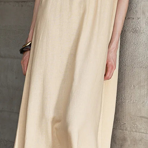 Robe Lola en Lin & Viscose avec dos nu