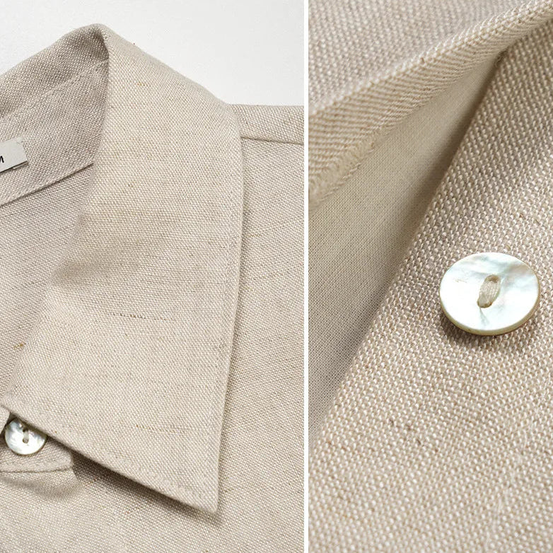 Robe alma en lin et lyocell & L'élégance safari urbaine