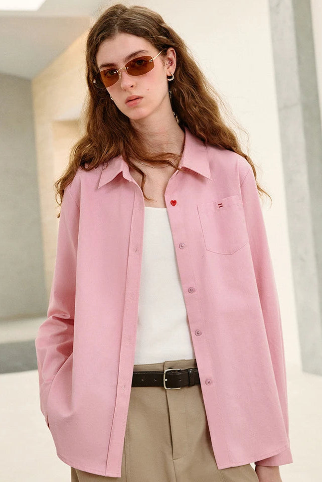 La Blouse Preppy en Coton Naturel