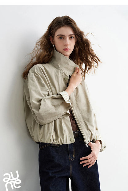 La Veste Courte en Coton Flammé⎮Chic Urbain