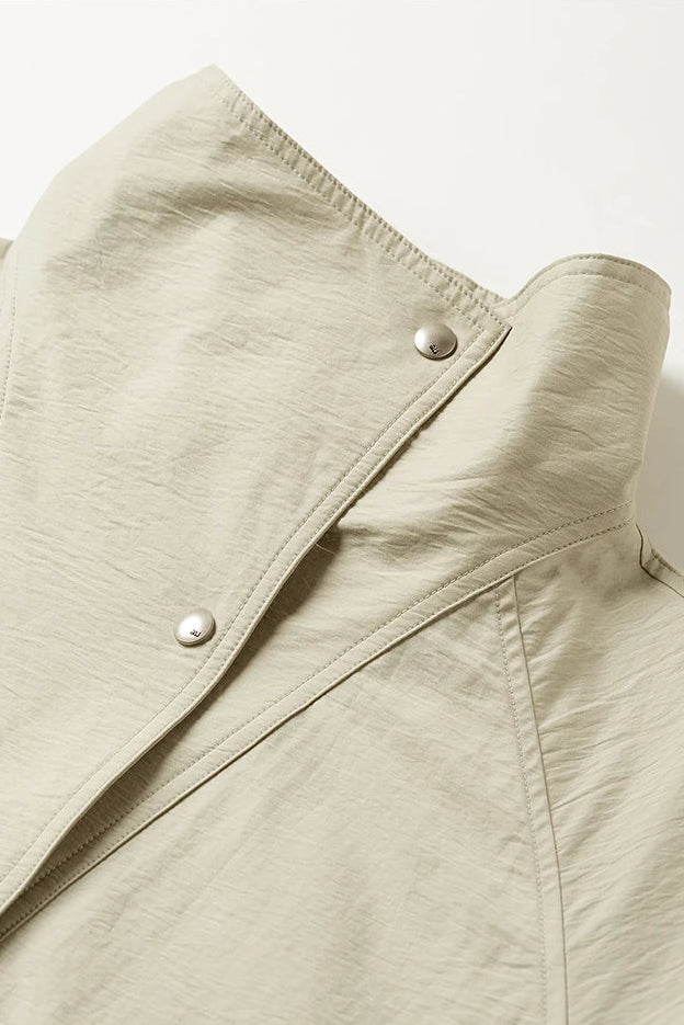 La Veste Légère Utilitaire & Texture Froissée
