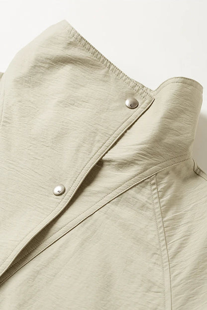 La Veste Légère Utilitaire & Texture Froissée