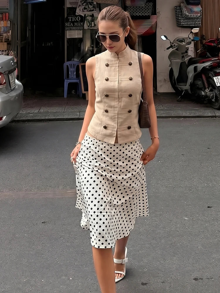 Veste Sans Manches Chloé & Allure Tailleur