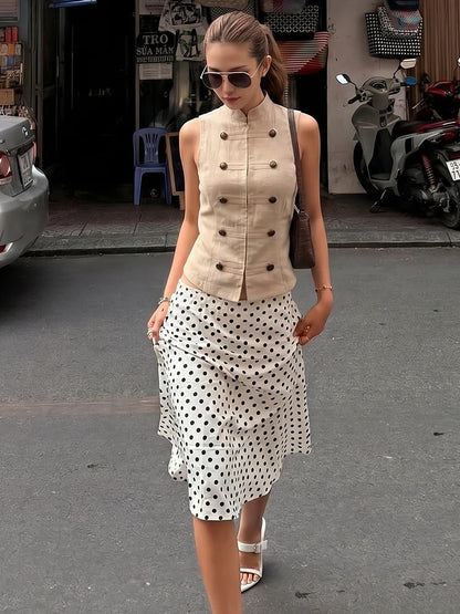 Veste Sans Manches Chloé & Allure Tailleur