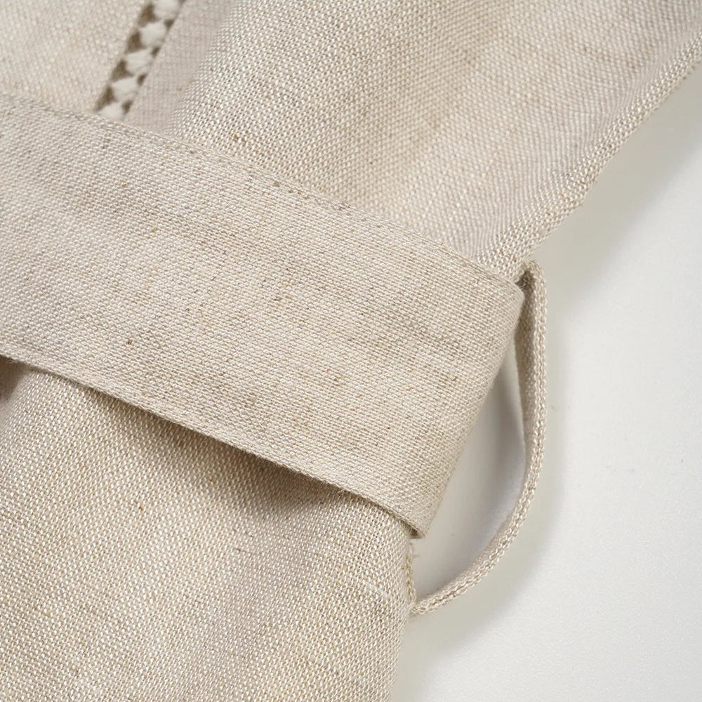 Robe alma en lin et lyocell & L'élégance safari urbaine