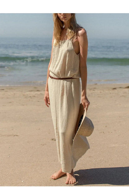 Robe Chloé en Mousseline de Coton