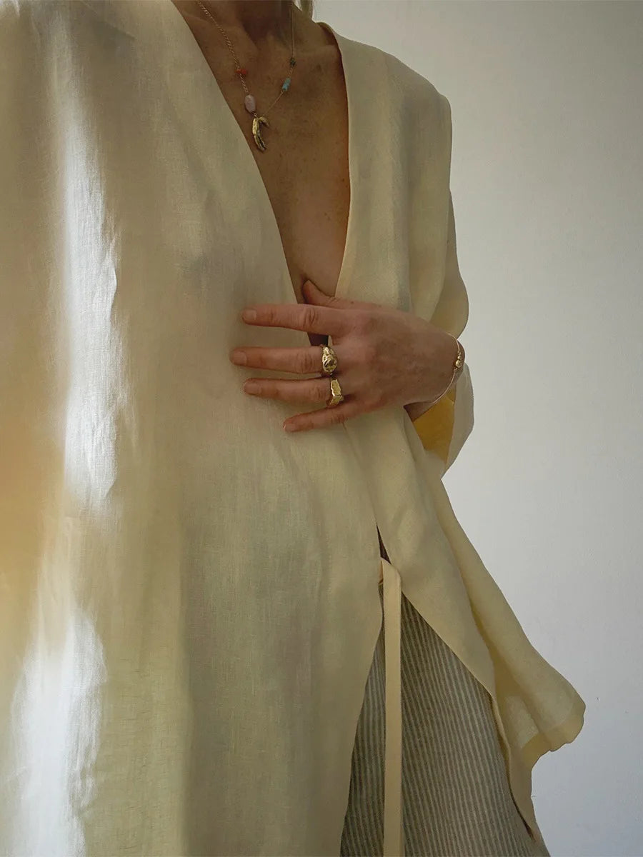 Cardigan Kimono en Coton Kaito