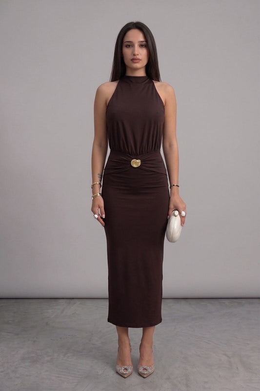 Robe Longue Inès & Minimalisme Pur