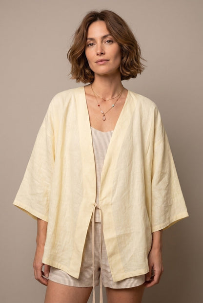 Cardigan Kimono en Coton Kaito