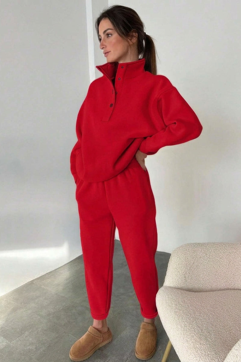 L'Ensemble Pantalon & Sweat Oversize | Confort Absolu