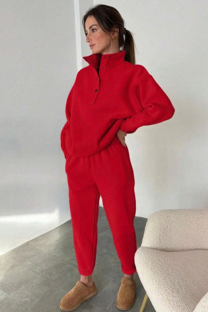 L'Ensemble Pantalon & Sweat Oversize | Confort Absolu