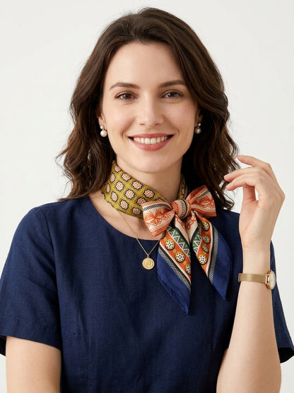 Le Petit Foulard Carré Satiné & Multiusage